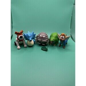 Burger King Vintage Mixed Character, Nintendo  Figures Lot 5 Pc
